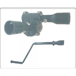 Side Screen Roll Up Gear Handle