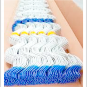 Zig-zag wire with PVC coated rust free